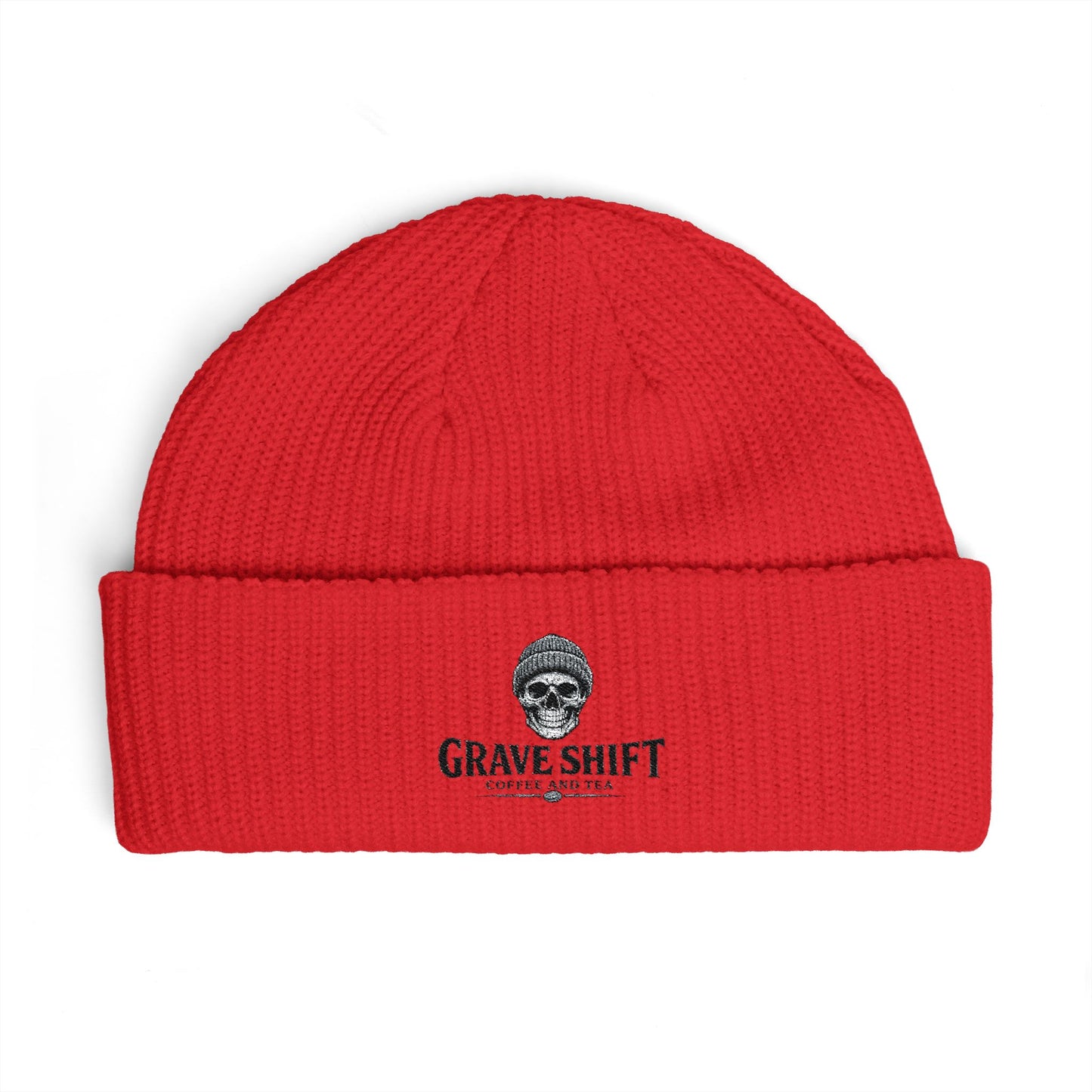 Grave Shift Cuff Beanie — Embroidered