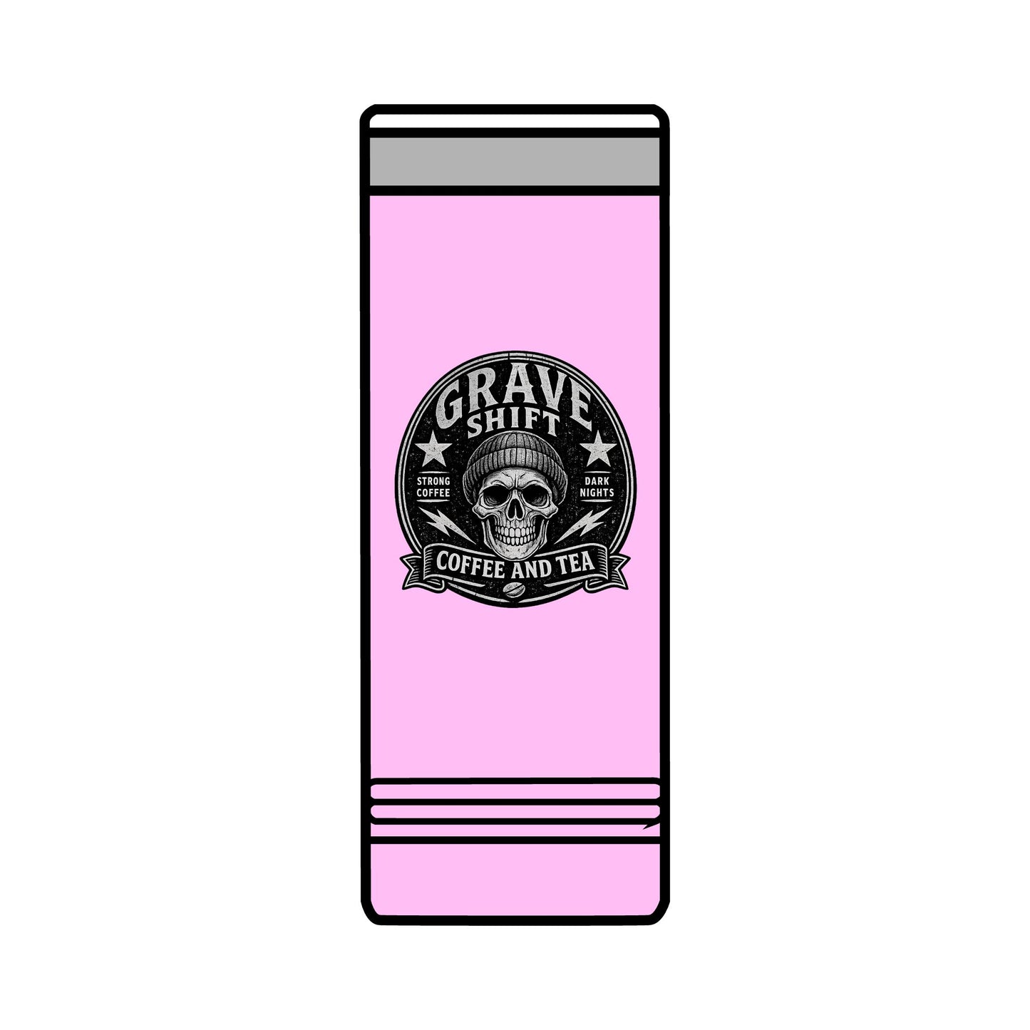 Grave Shift Skinny Tumbler — 22oz