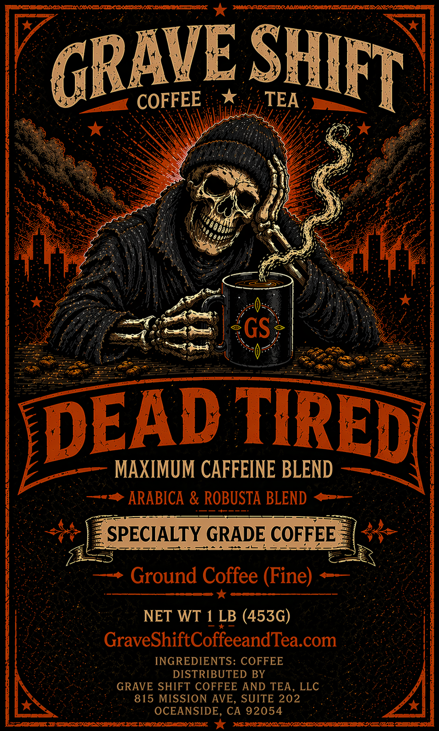 Dead Tired | Max Caf Blend