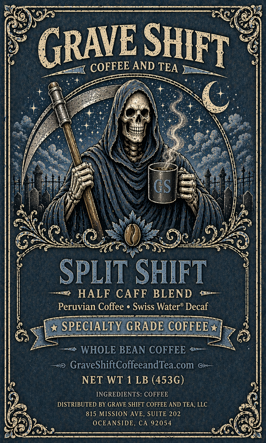 Split Shift | Half Caf
