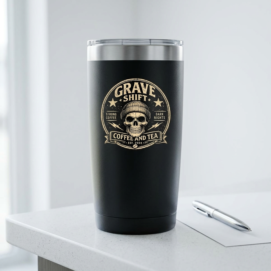 Grave Shift Insulated Tumbler — 20oz