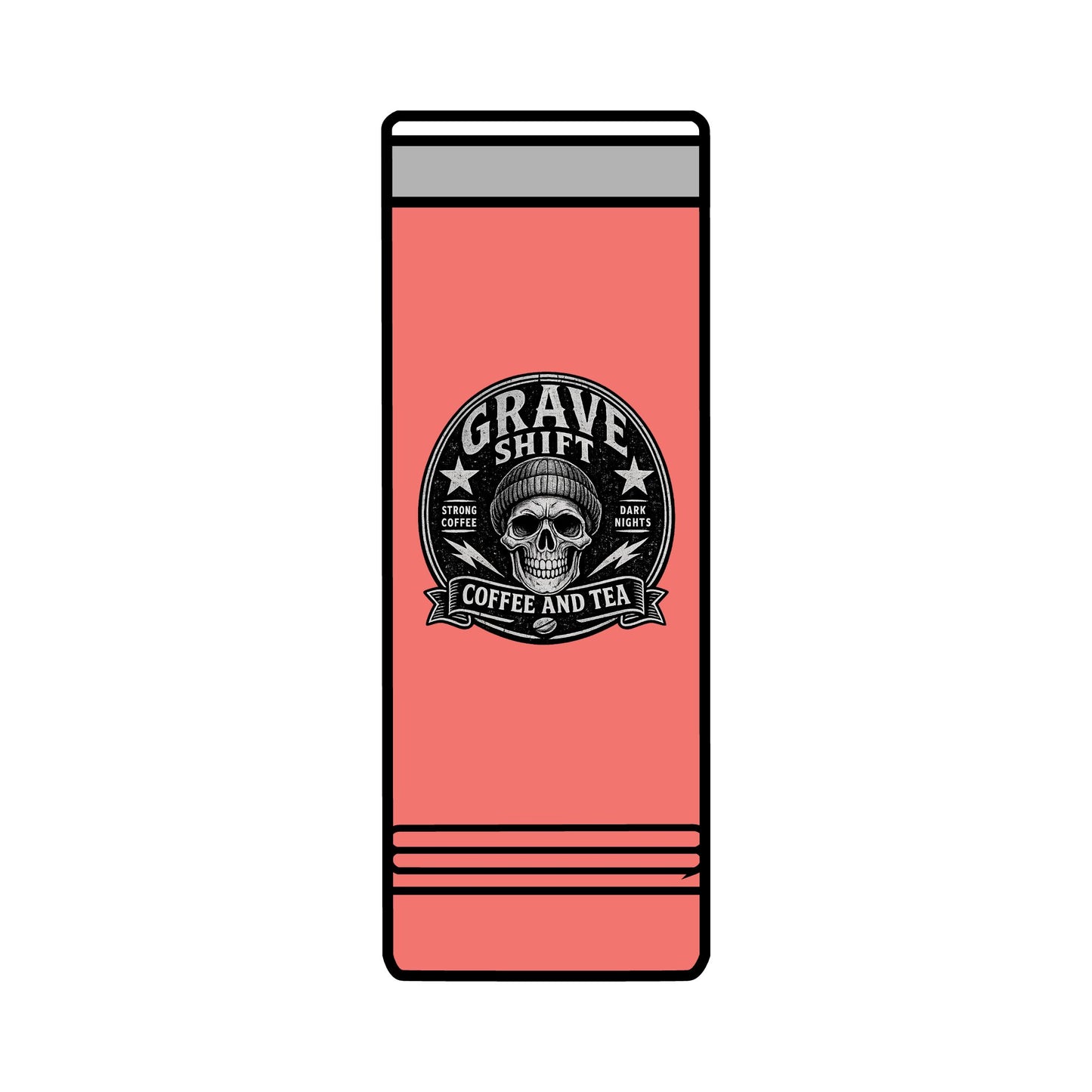 Grave Shift Skinny Tumbler — 22oz