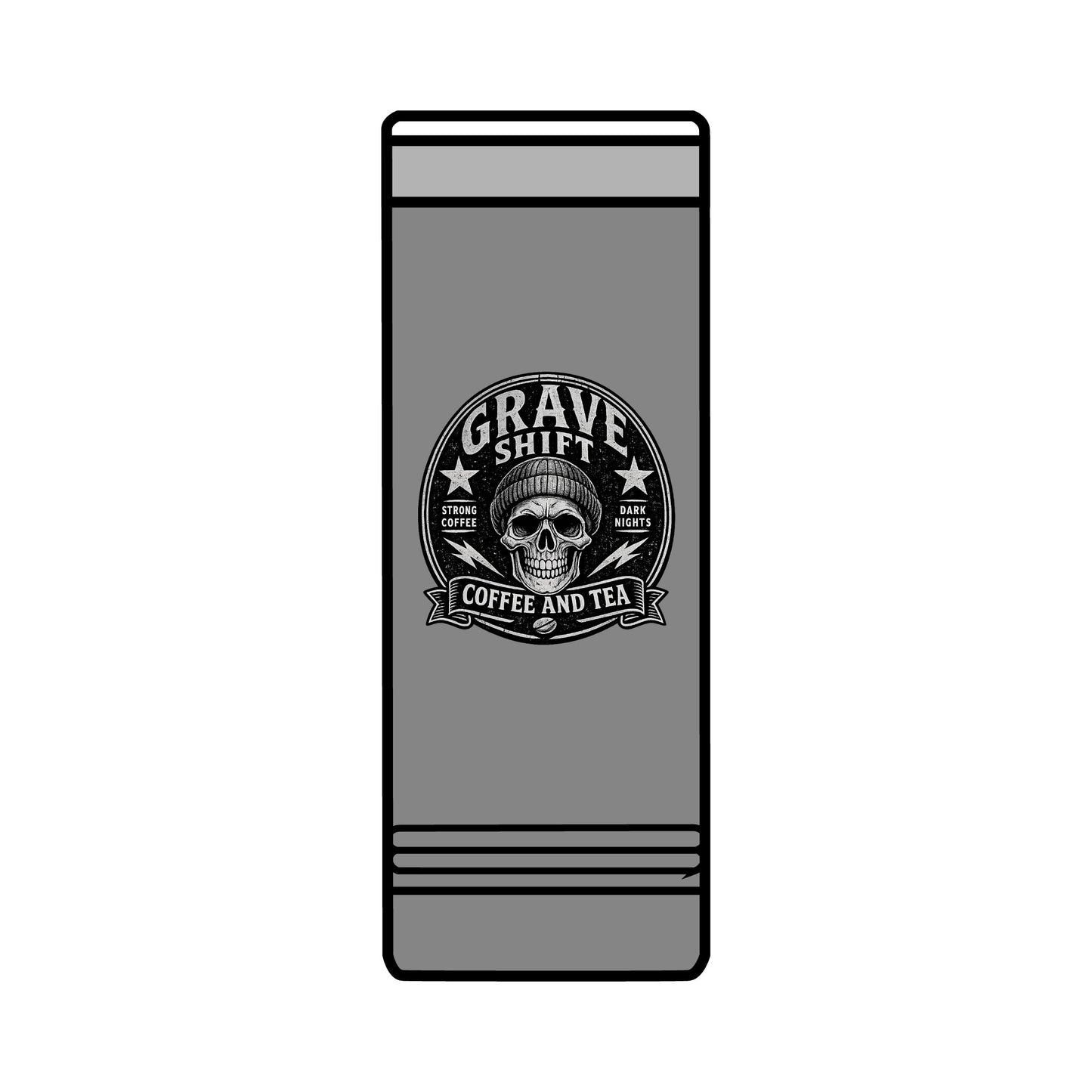 Grave Shift Skinny Tumbler — 22oz