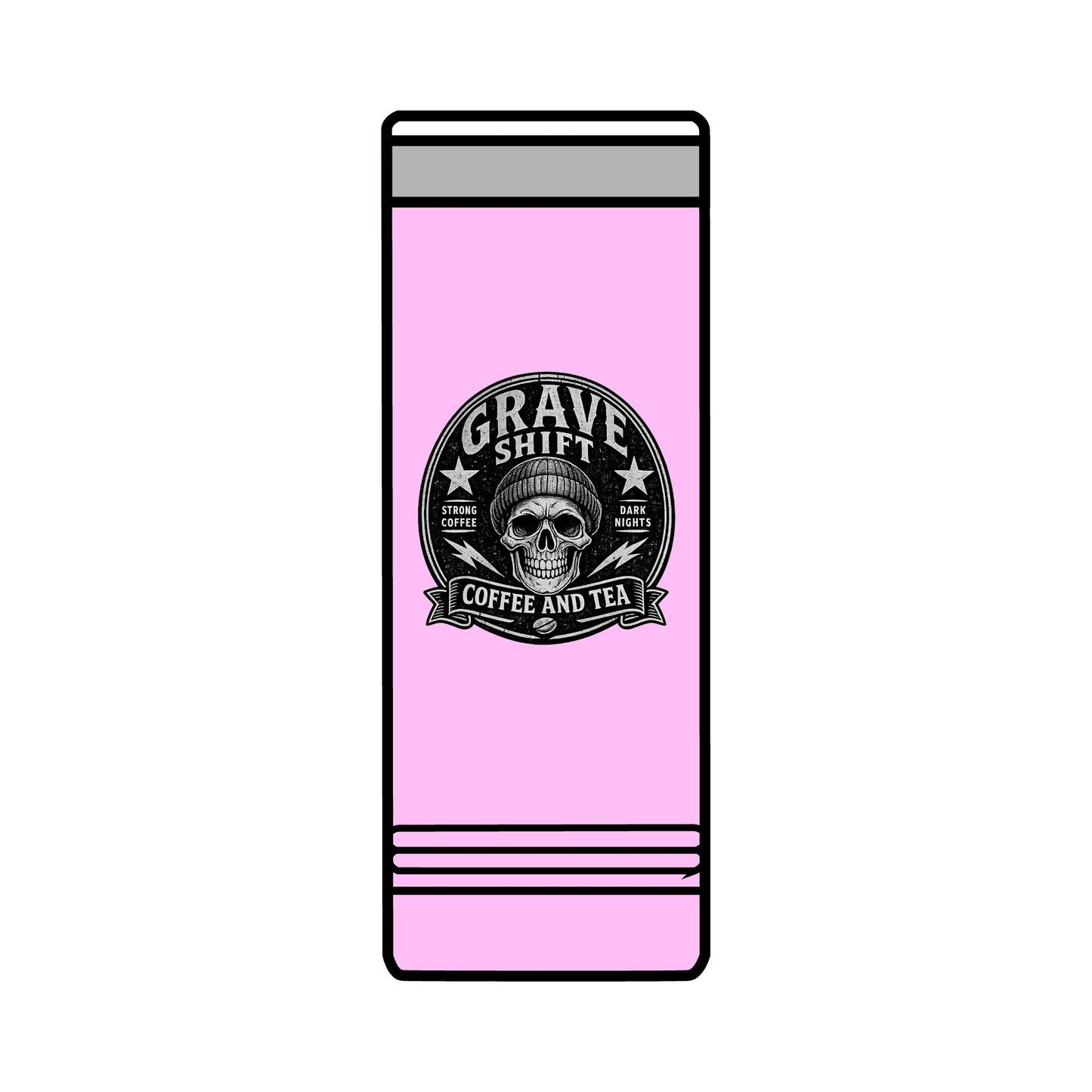 Grave Shift Skinny Tumbler — 22oz