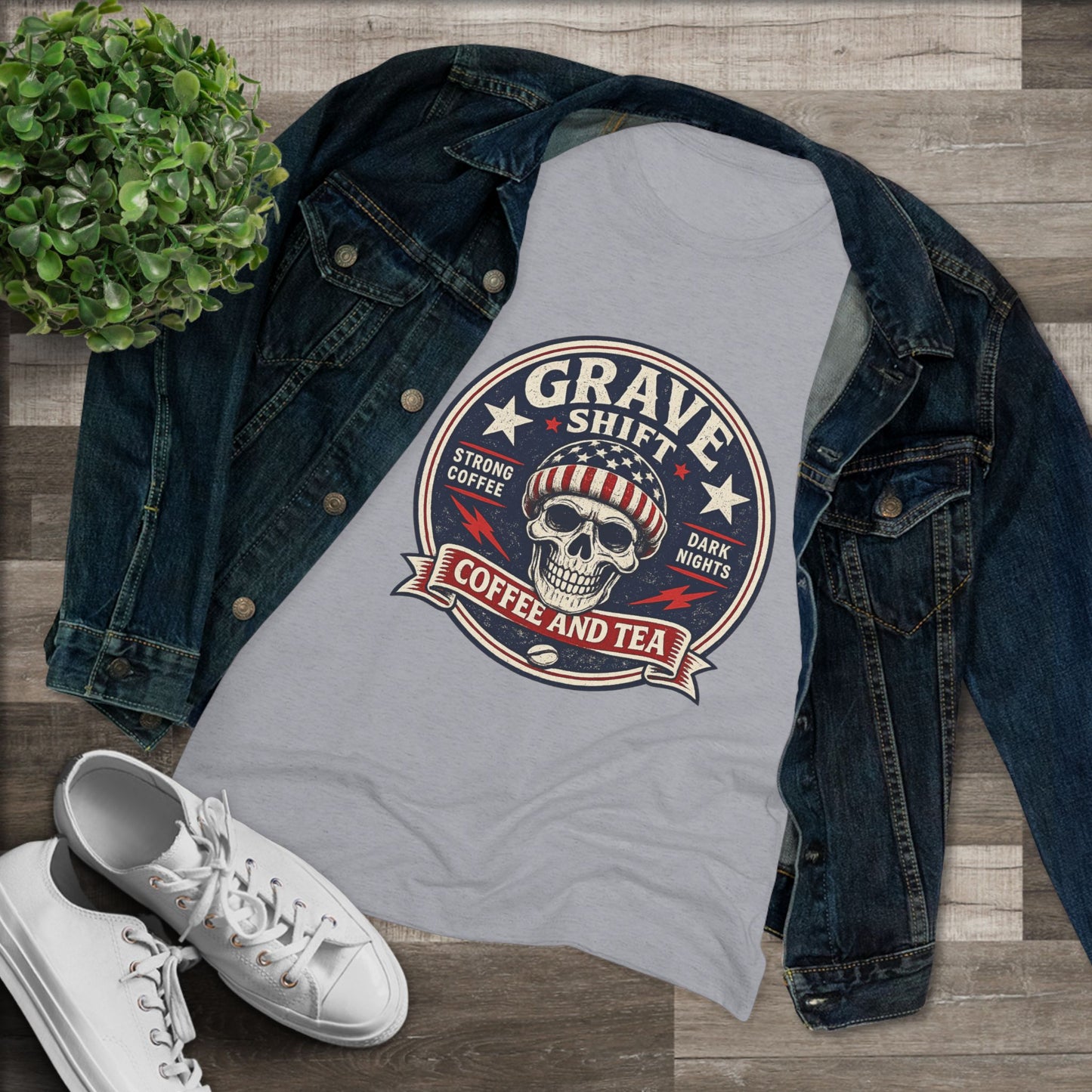 Grave Shift Tee — Women's Tri-Blend
