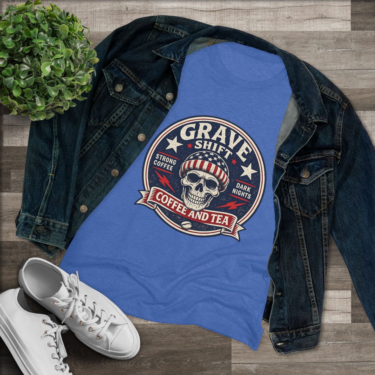 Grave Shift Tee — Women's Tri-Blend