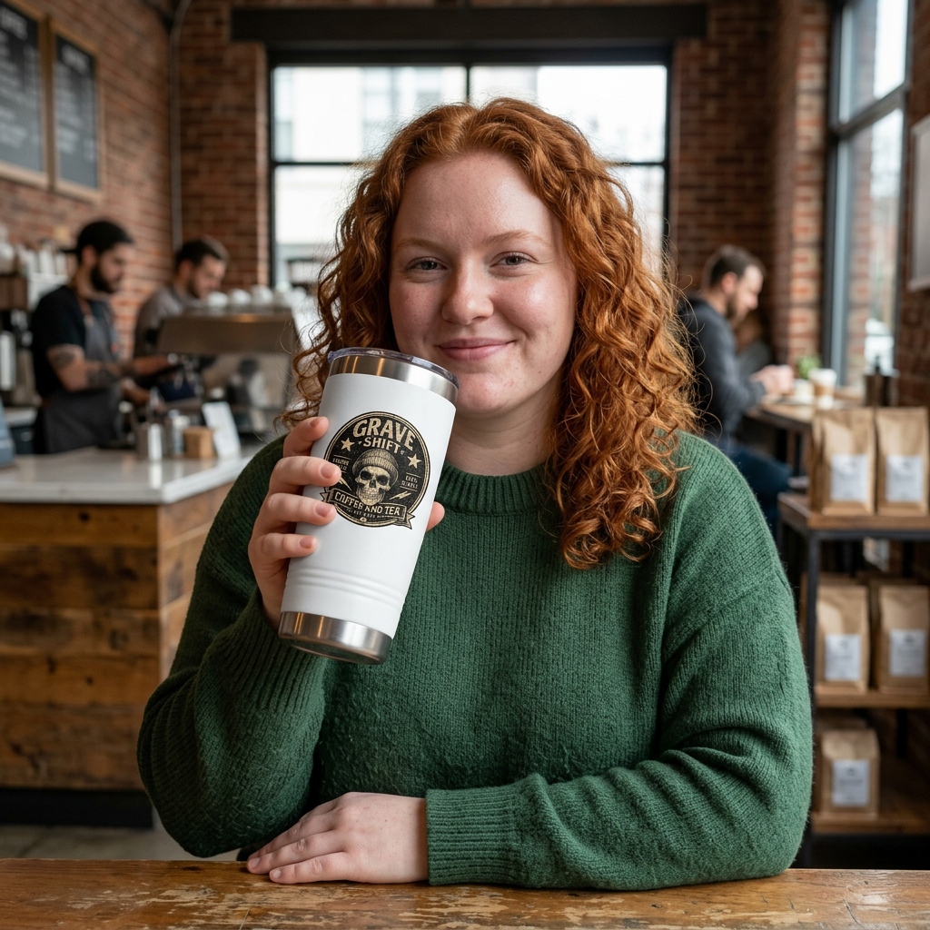Grave Shift Skinny Tumbler — 22oz