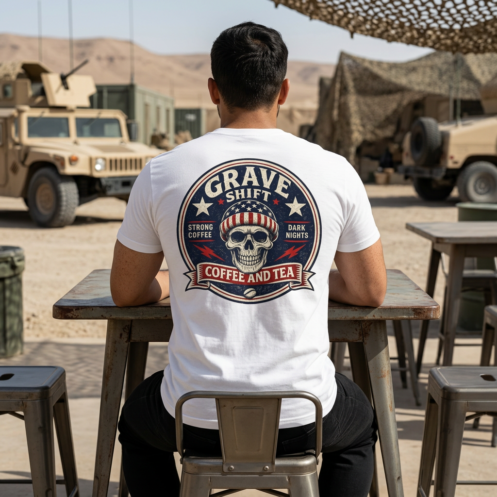 Grave Shift Patriot Tee — Next Level 60/40