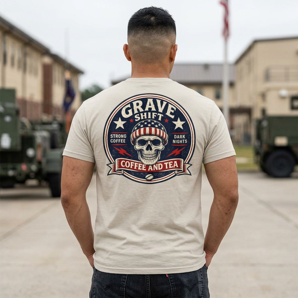 Grave Shift Patriot Tee — Next Level 60/40