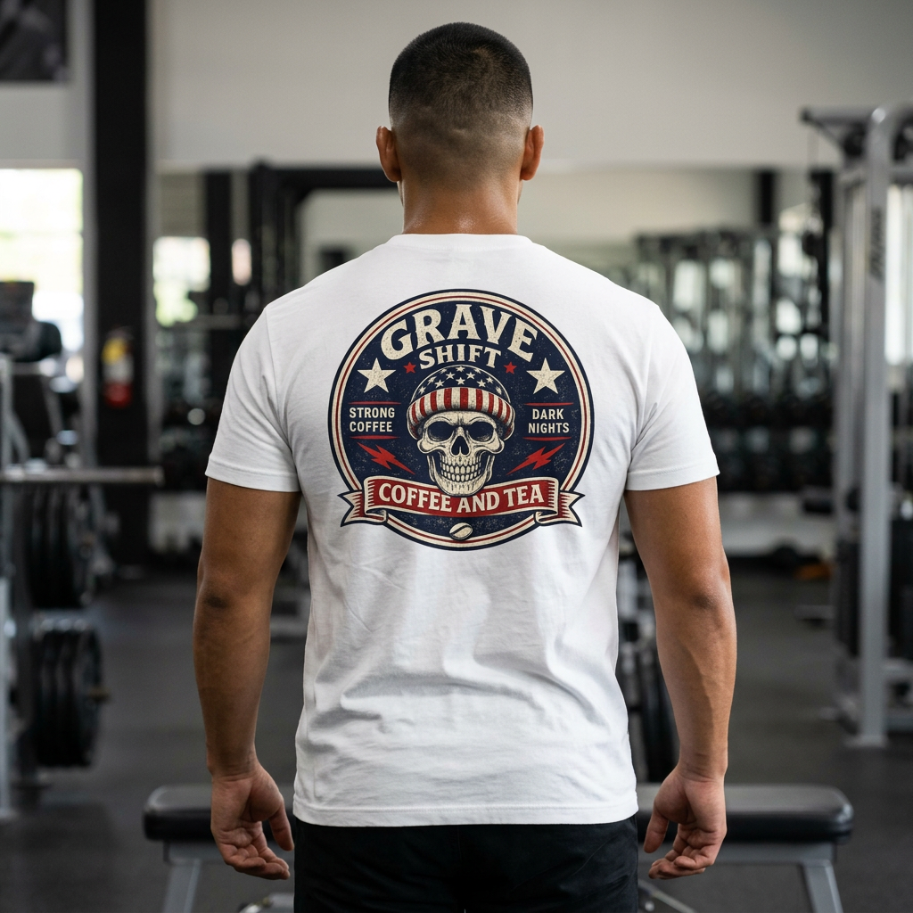 Grave Shift Patriot Tee — Next Level 60/40