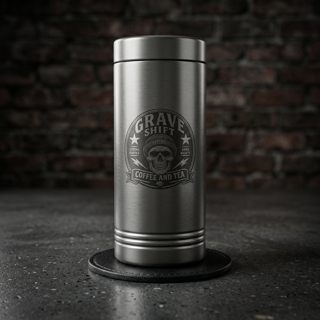 Grave Shift Skinny Tumbler — 22oz