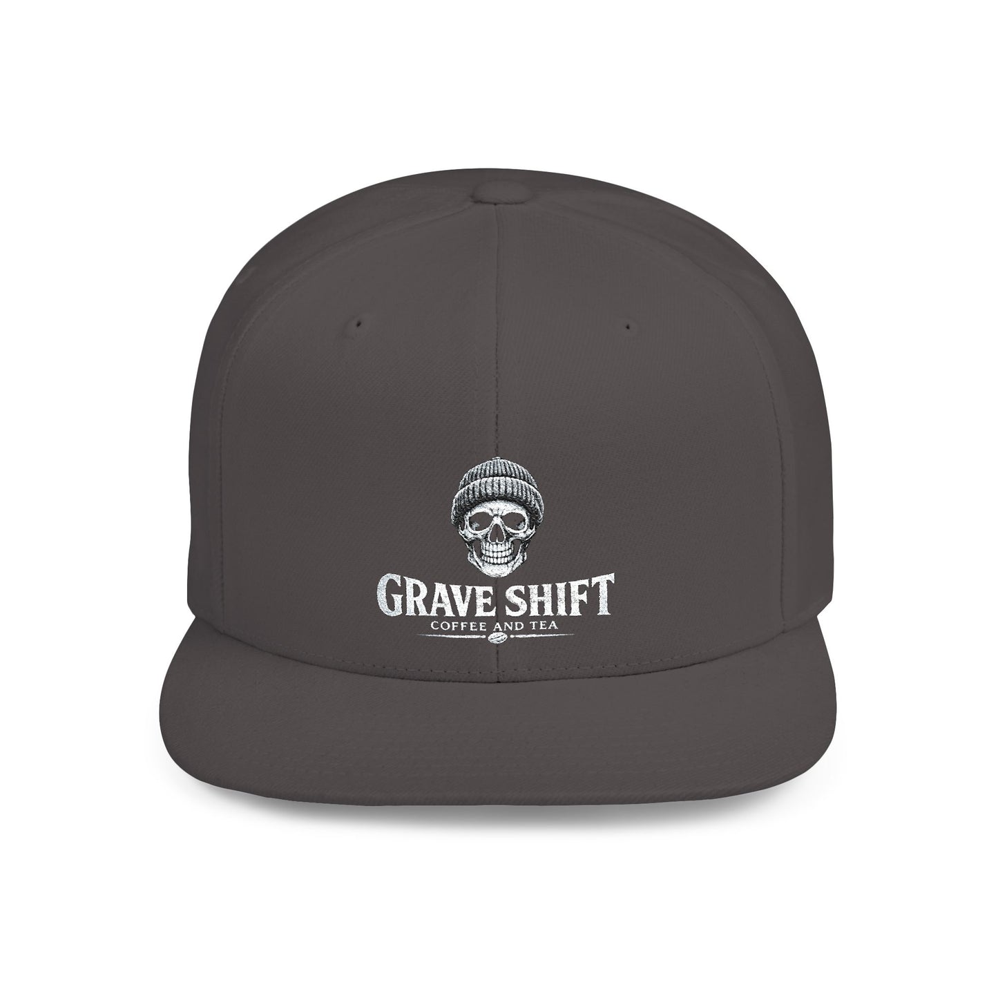 Grave Shift Flat Bill Snapback — Embroidered