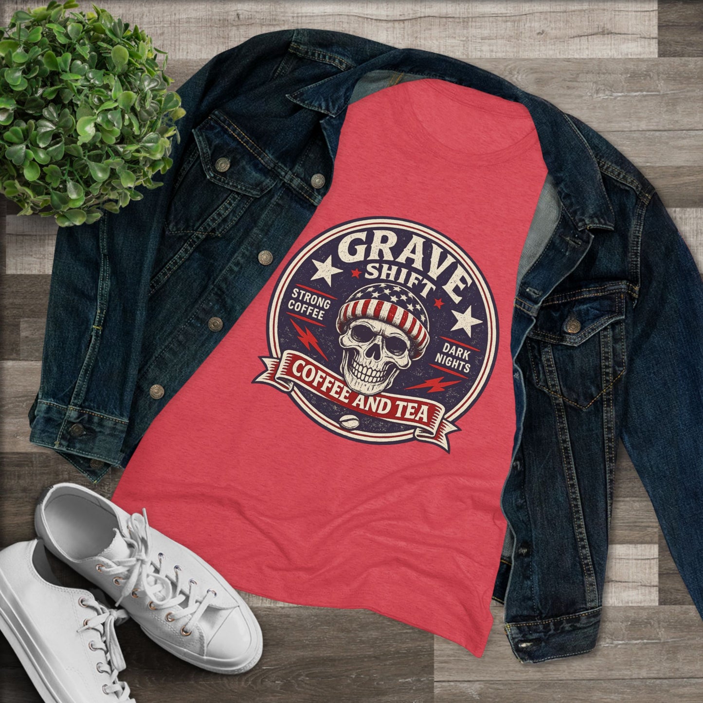 Grave Shift Tee — Women's Tri-Blend