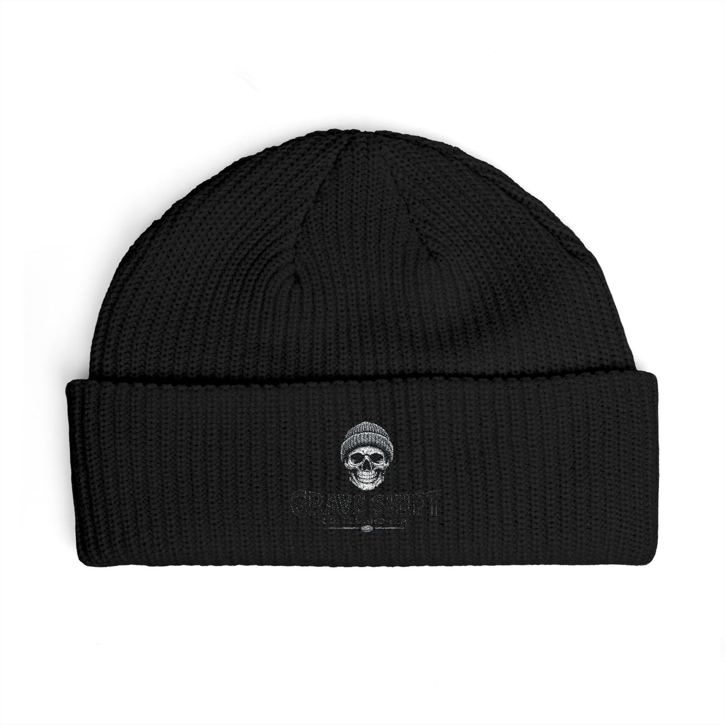 Grave Shift Cuff Beanie — Embroidered