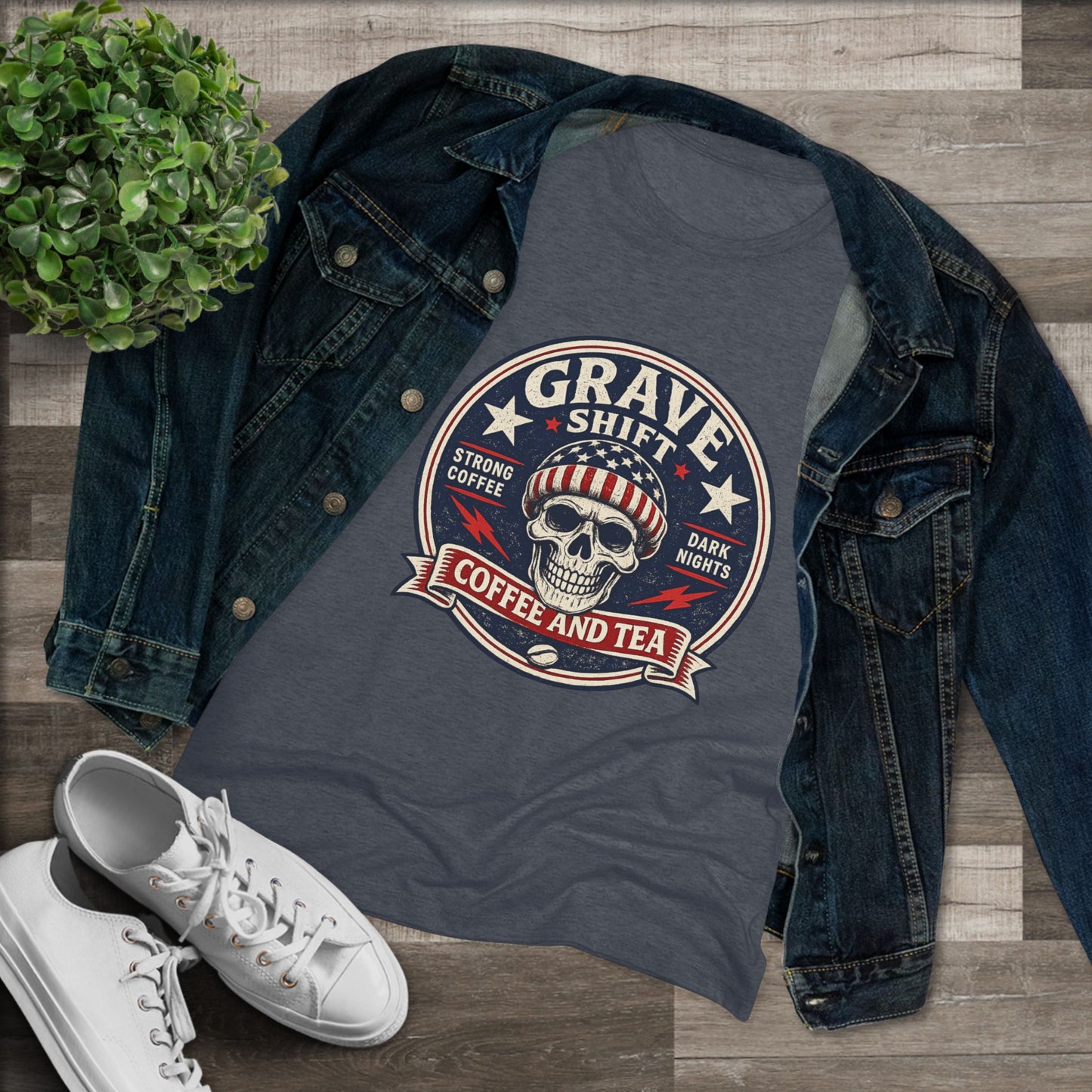 Grave Shift Tee — Women's Tri-Blend