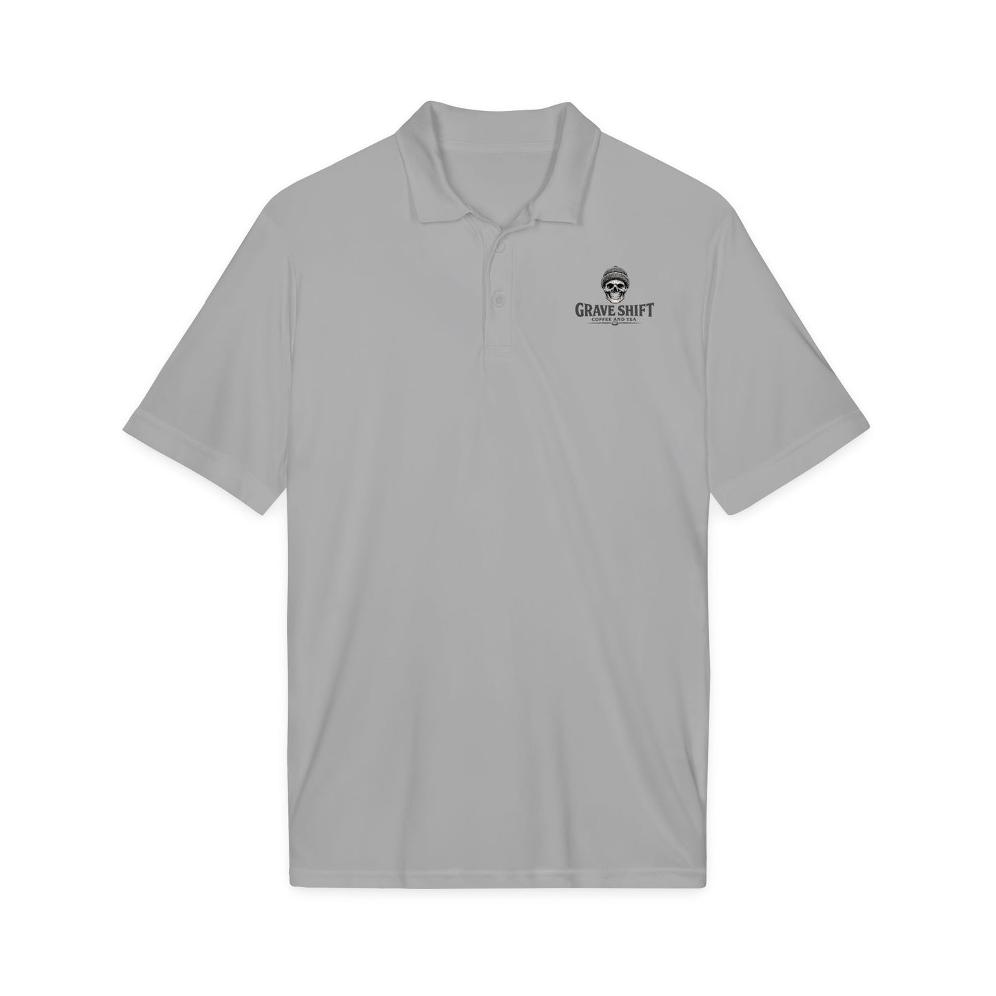 Grave Shift Skull Logo Polo Shirt — Embroidered Workwear