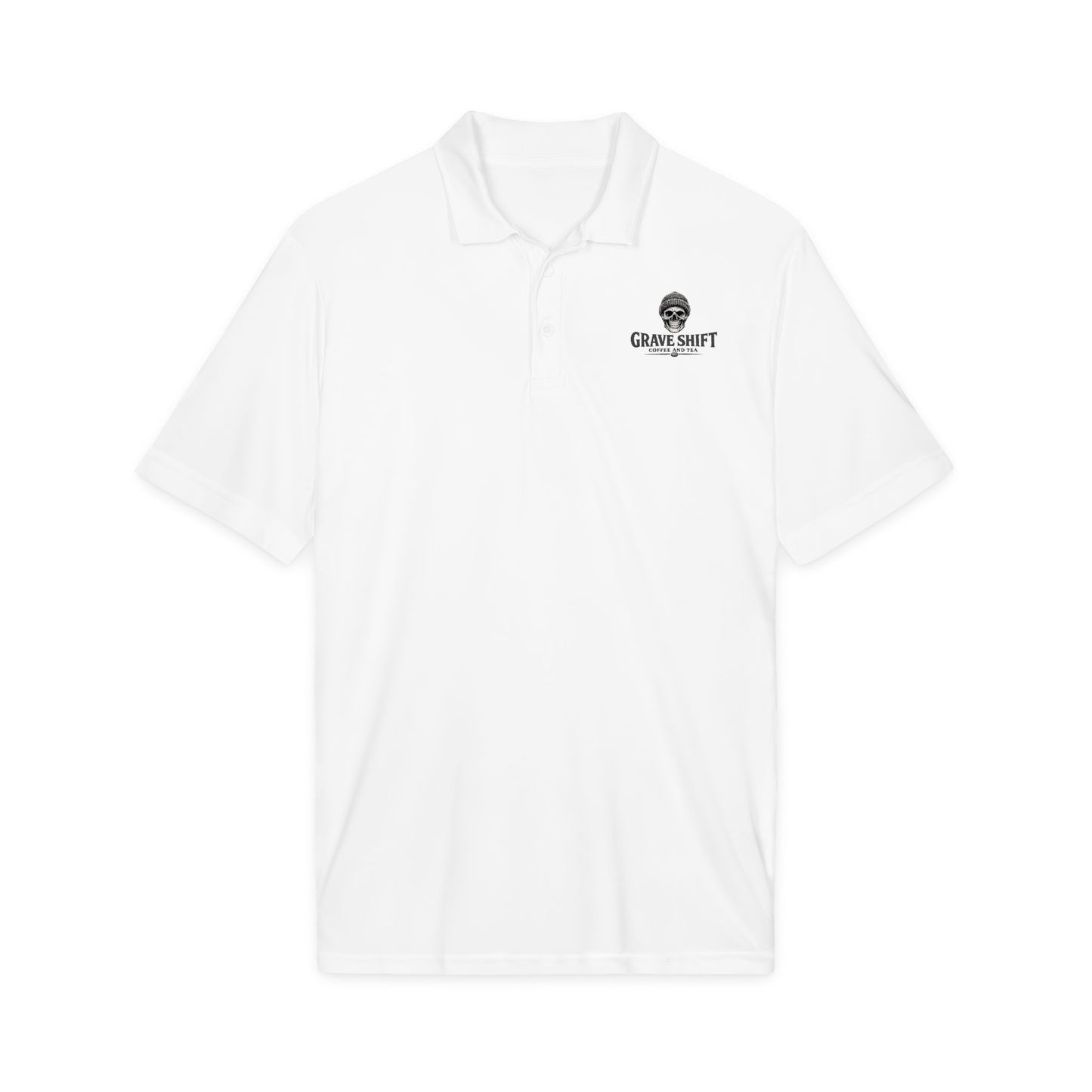 Grave Shift Skull Logo Polo Shirt — Embroidered Workwear