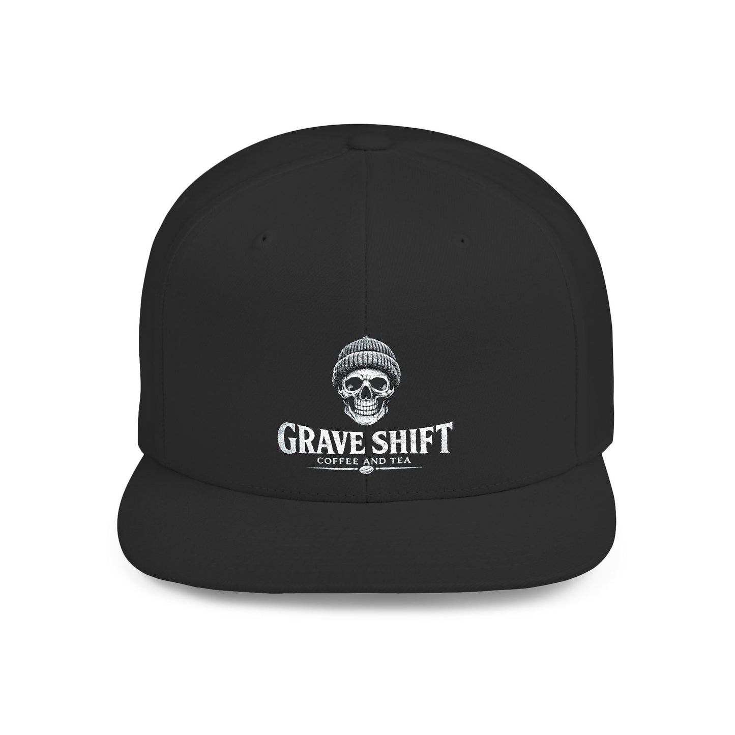 Grave Shift Flat Bill Snapback — Embroidered