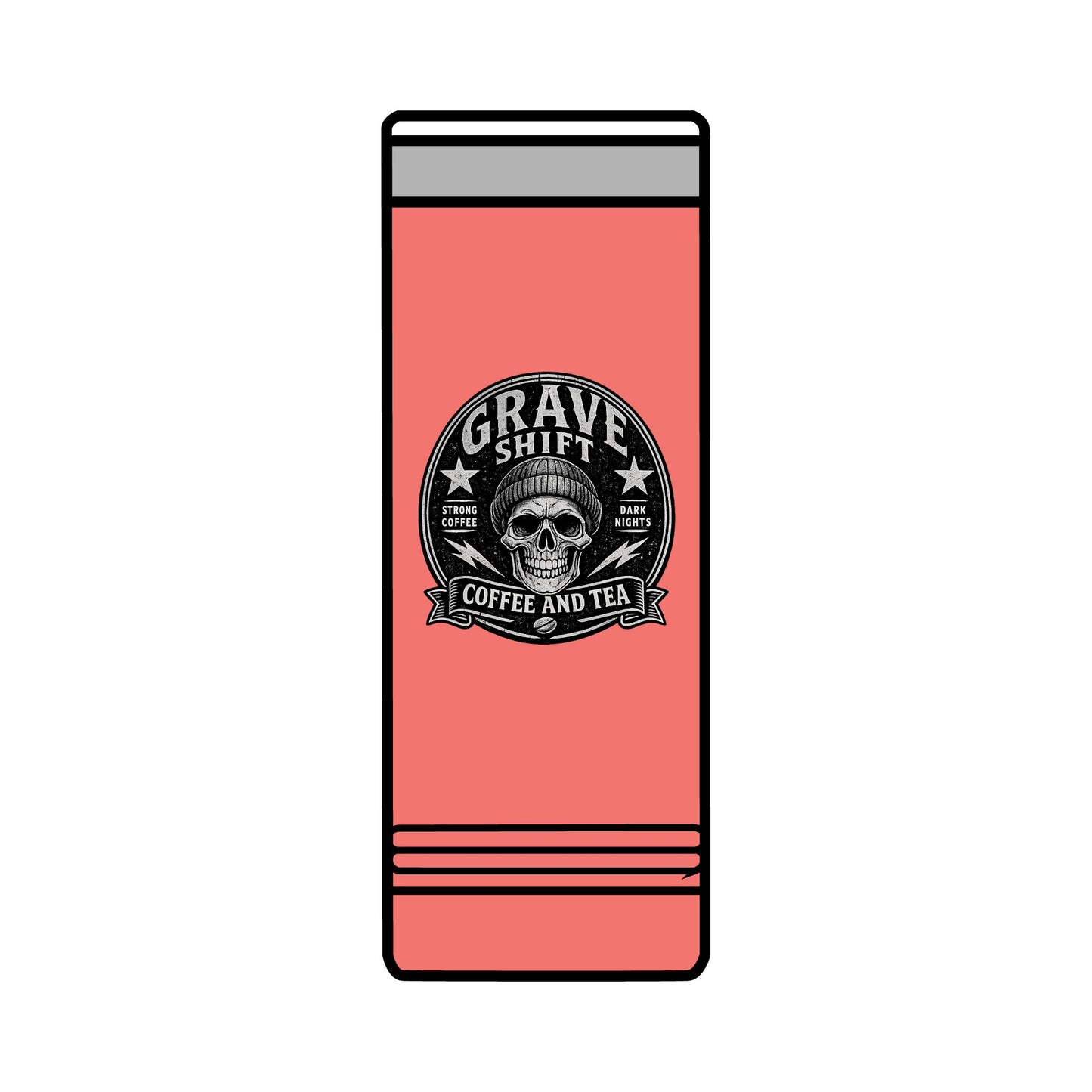 Grave Shift Skinny Tumbler — 22oz