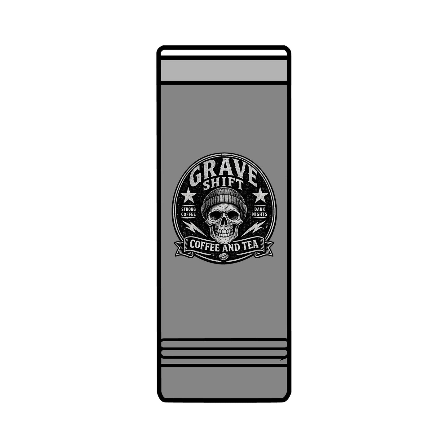Grave Shift Skinny Tumbler — 22oz