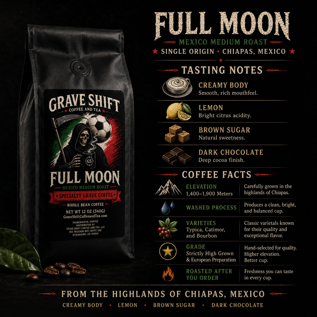 Full Moon | Mexico Med Roast