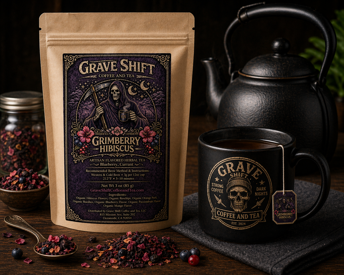 Grimberry Hibiscus