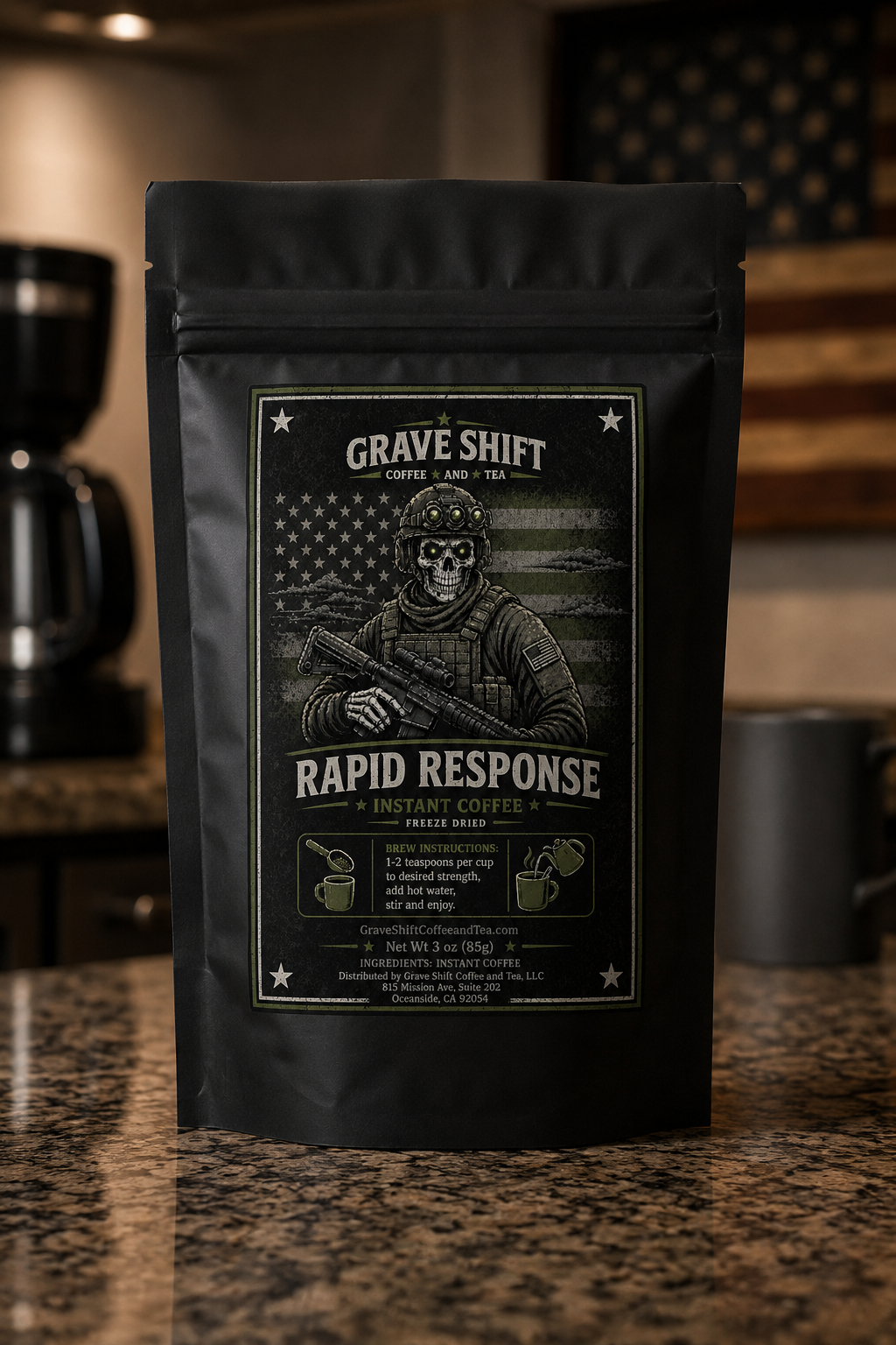 Rapid Response Instant Coffee