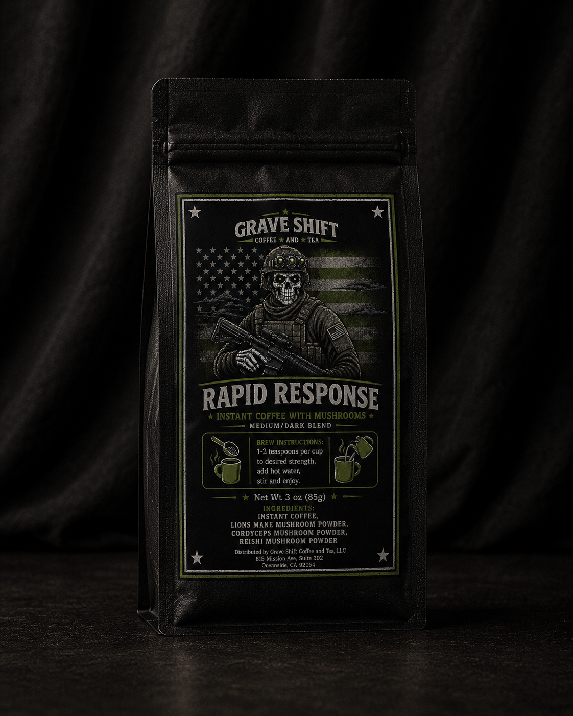 Rapid Response Instant | w/Mushrooms