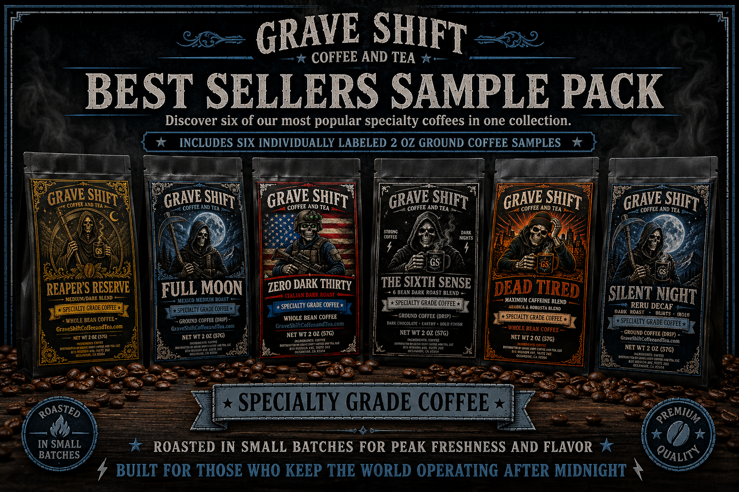 Best Sellers Sample Pack