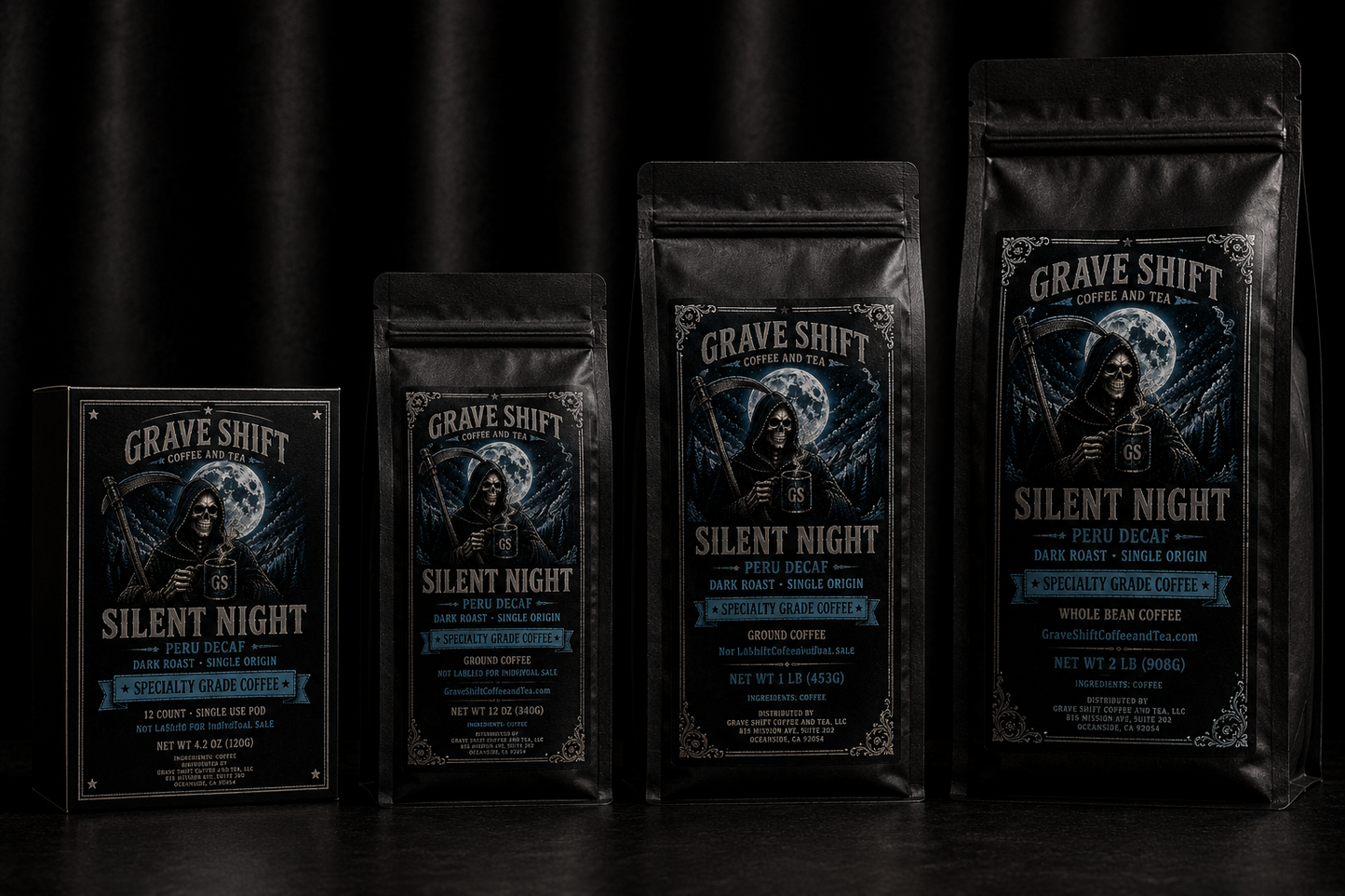Silent Night Decaf | Single Use Pods
