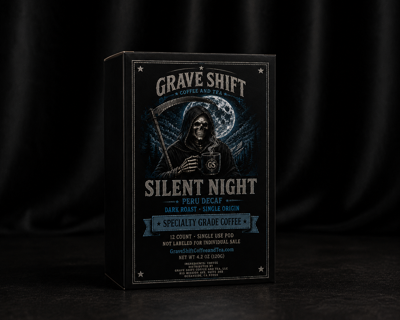 Silent Night Decaf | Single Use Pods