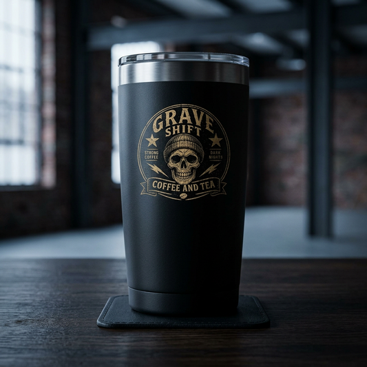 Grave Shift Insulated Tumbler — 20oz