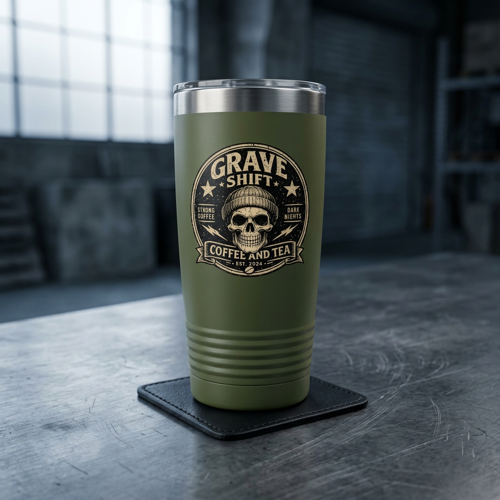 Grave Shift Insulated Tumbler — 20oz