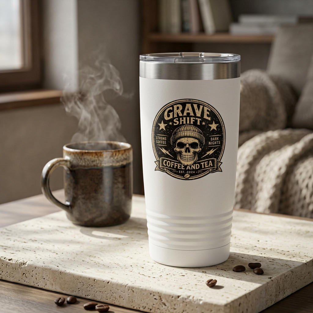 Grave Shift Insulated Tumbler — 20oz