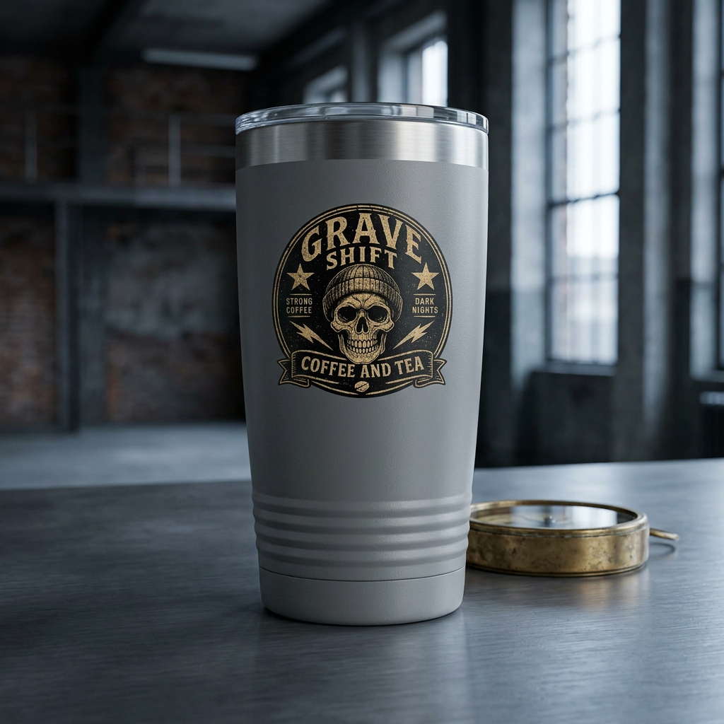 Grave Shift Insulated Tumbler — 20oz
