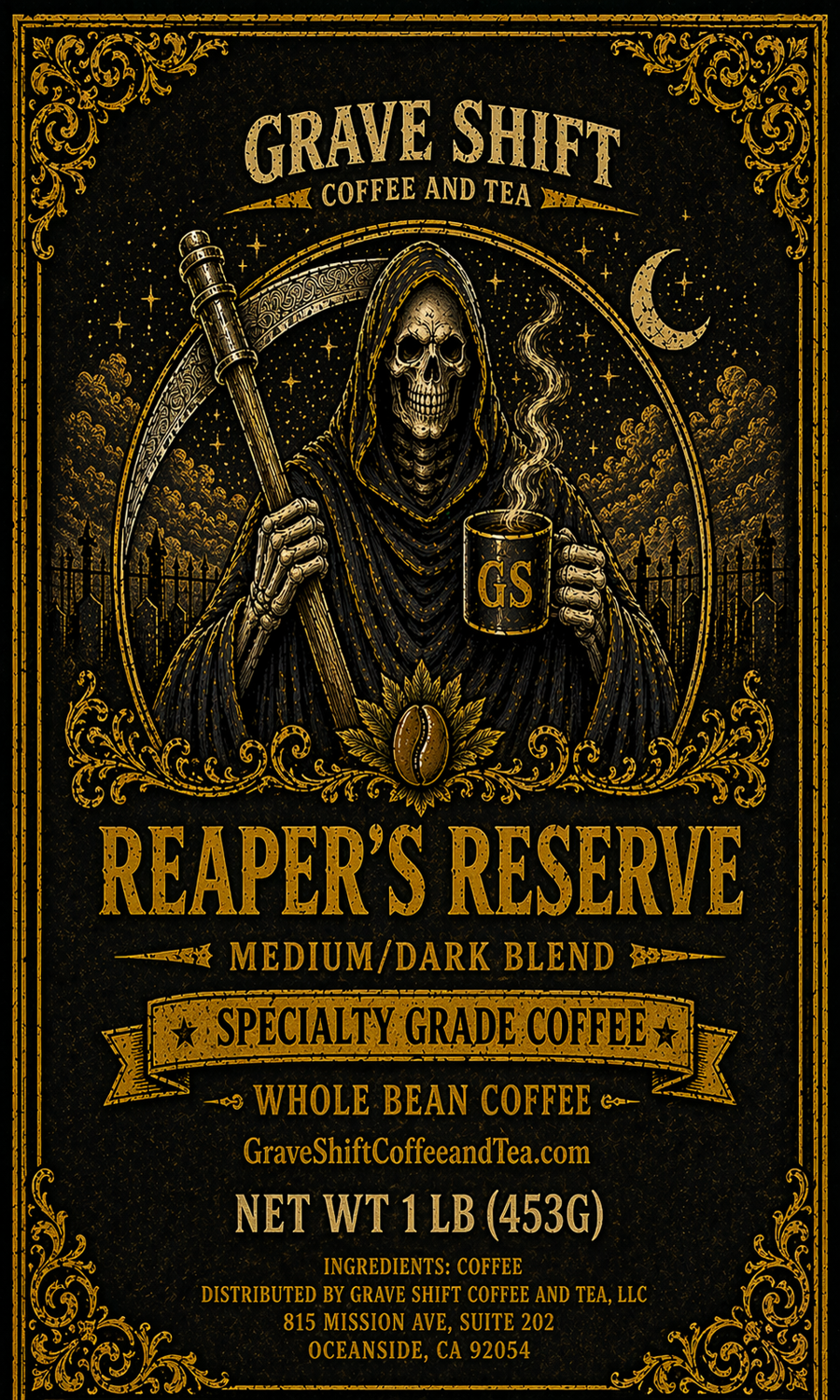 Reaper's Reserve | Med/Drk Blend